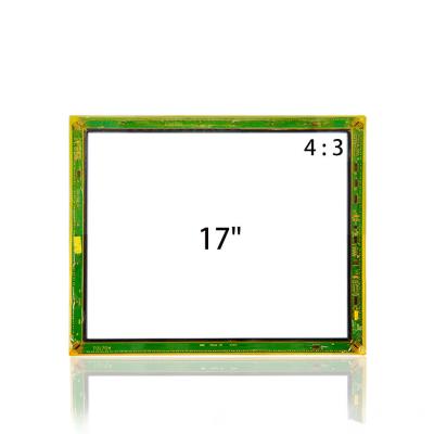 China Tempered Glass 17 Inch Touch Screen LCD Display For Frameless Slot Machine for sale