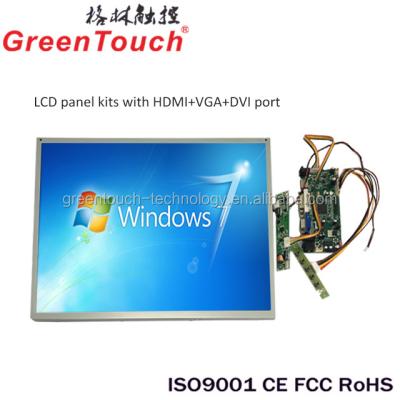 China 17 inch raspberry pi tft lcd monitor touch display with IR or 17