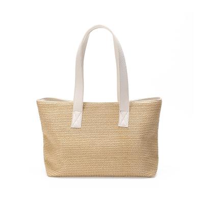 China New Design Beach Tote Waterproof Wholesale Basket Bag High Quality Summer Straw Bag for sale