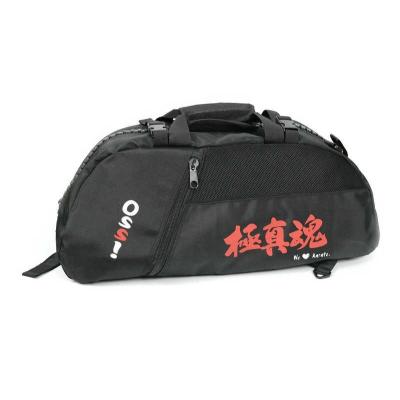 China Professional Training Karate Polyester 55L Kyokushin Kumite Gi Karate Gear Bag for sale