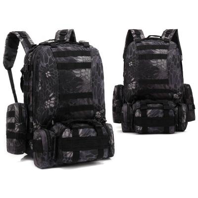 China Wholesale 55L Black KRYPTEK Waterproof Nylon Infantry Pack Military Tactical Backpack for sale