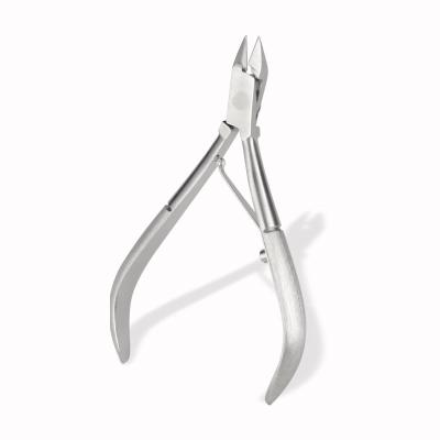 China Durable Stainless Steel Professional Full Jaw Cuticle Nipper Full Jaw Nail Cuticle Nipper for sale