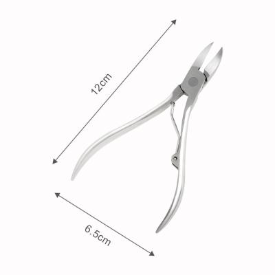 China Easy Apply Professional Toenail Clippers Stainless Steel Cuticle Nippers Nail Nipper for sale