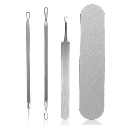 China Blackhead Remove Sensitive Latest Product Stainless Steel Blackhead Remover Tool Kit for sale