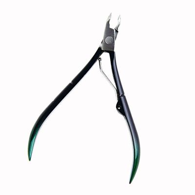 China Easy Apply High Grade Factory Wholesale Manicure Pedicure Stainless Steel Half Jaw Nail Nipper for sale