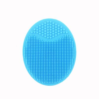 China Eco-Friendly Soft Head Shower Massage Bath Baby Shower Brush Silicone Scrubber Cleaning Brush For Kid Infant for sale