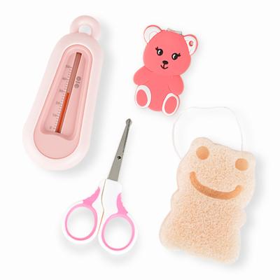 China Eco-friendly Safety Care 4pcs Newborn Portable Infant Daily Set Baby Grooming Kit for sale