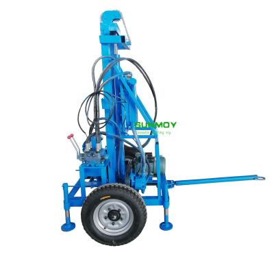 China Construction material stores SUNMOY SG260D-60 220V diesel engine drilling rig electric motor driven drilling rig for sale