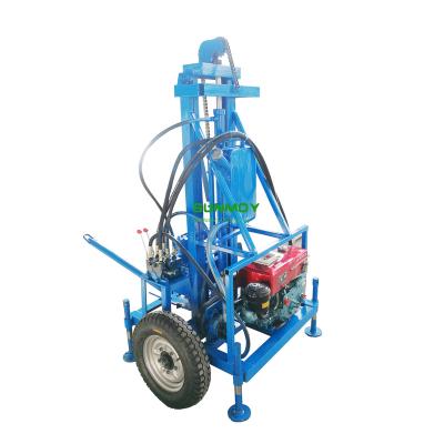 China Construction material stores SUNMOY SG260D-100 220V electric motor driven drillin water well drilling rig hydraulic drilling rig for sale