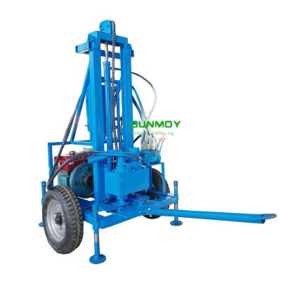 China Building Material Stores SUNMOY Hg 260D-120 PORTABLE WATER WELL DRILLING DIESEL ENGINE BOREHONE DRILLING RIG for sale