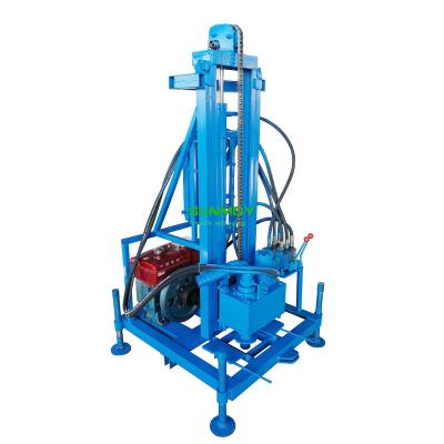 China HOT Sale SUNMOY HG260D-100 High Efficiency Portable Water Well Rig for100Meter Drilling Rig for sale