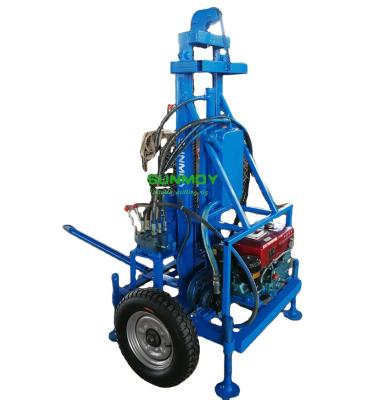 China Construction Material Stores SUNMOY HG260D-60 DIESEL ENGINE HYDRAULIC DRILLING RIG for sale