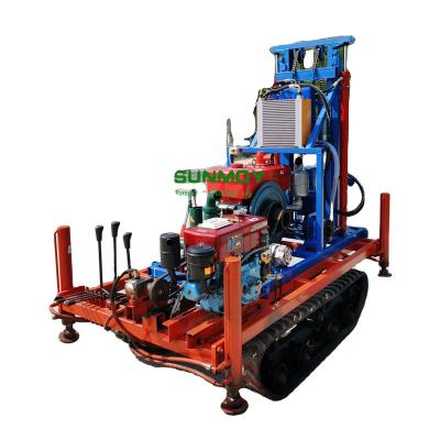 China Construction worksÂ   HC300D-100 crawler diesel engine water well drilling rig mine drilling rig factory price for sale