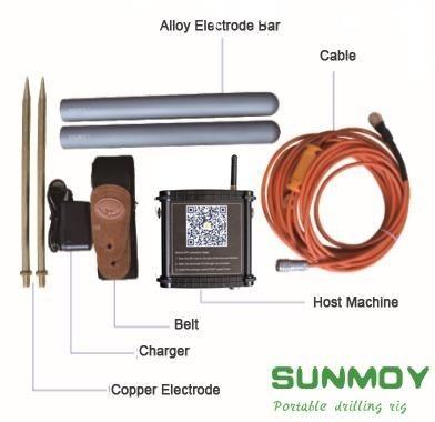 China SUNMOY Water Detector Rock Layer Distribution 100m M100 for sale