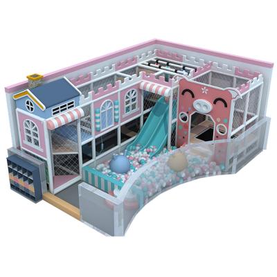 China Plywood/Sponge/PVC Customize Lovely Equipment Soft Hog Indoor Playground Playground For Toddler for sale