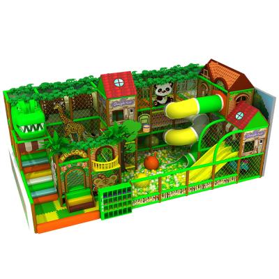 China safe & Environmental Protection Material Dinosaur Theme Kids Soft Theme Indoor Playground Jungle Playset for sale