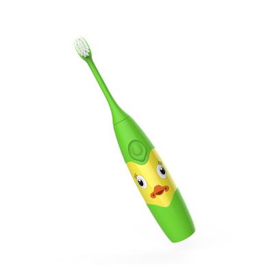 China Music Battery Operated Toothbrush Children Kids Electric Sonic Toothbrush for sale