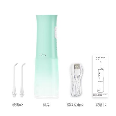 China Spout Design China Manufacture Portable Dental Water Flosser Tooth Water Flosser Tooth Hygiene Products Humanized Dental Oral Toothbrush Cleaner for sale