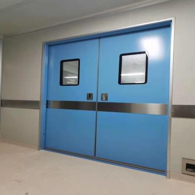 China Fire Protection MDF HPL Panel Clean Room Use Hospital Door for sale