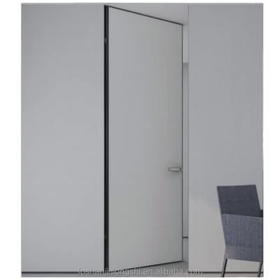 China Modern white HPL invisible door for sale