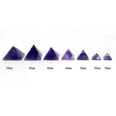 China Donghai Wholesale Natural Amethyst Dream Pyramid Crystal Reiki and Healing for Decoration for sale