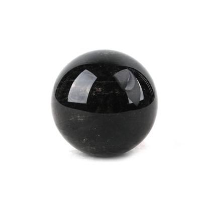 China Natural Donghai Obsidian Ball, Rough Stone, Polished Gem Ball for sale