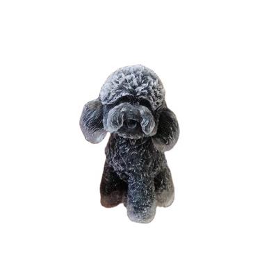 China Donghai hot sale teddy bear natural crystal crushed epoxy resin stone gift for sale