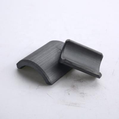 China Factory Wholesale Industrial High Quality Motor Magnet Arc Ferrite Permanent Magnets For Fitness Equipment for sale