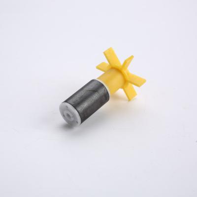 China Industrial Pump Magnet Customized Plastic Rotor Water Pump Cooler Ferrite Magnet for sale