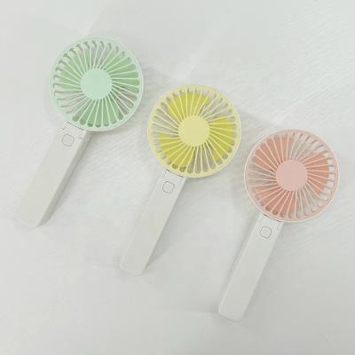 China Canton small ultra-thin hand-held mini fan portable prom fans rechargeable fans with battery operated conchpeople made for sale