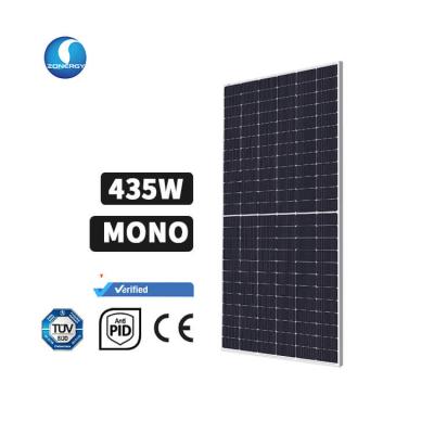 China Commercial Cheap 12V High Volt Half Cut Black Monocrystalline Solar Panels 440w 445w 450w Mono Watt Mono Cell For Sun Power System Sale for sale