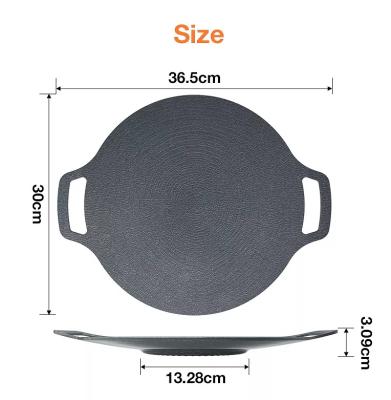 China 2022 Bohemian Autumn Outdoor Korean Barbecue Camping Pot Teppanyaki Induction Cooker BBQ Griddle Hot Dish Casserole for sale