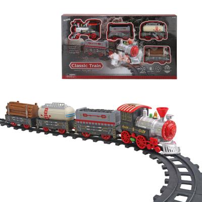 China Slot Toy Slot Toys - 2020 Updated Electric Train Toy for Boy Electric Rail Train Set with Light and Music for sale