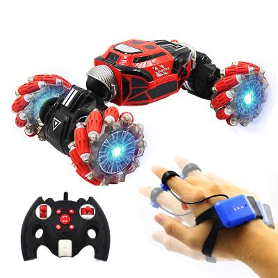 China RC Hobby RC Stunt Car Stunning Toy Hand Gesture Control Stunt Car Watch RC Vehicle Remote Control Car Toys for sale