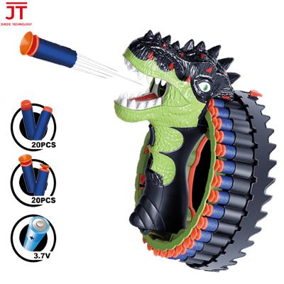 China Battery Operated Kids Toy Gun Soft Bullet Gun Toy Hot Selling Manual Soft Bullet Toy Gun Long Shooting Range Plastic Electronic Shooting Target for sale