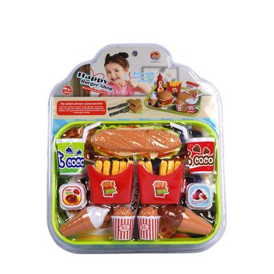 China Multifunctional Game Set Kids Toy Plasti Cuts Fast Food Preserved Ice Cream Play Kitchen Toys Educational Toys For Kids Gift for sale