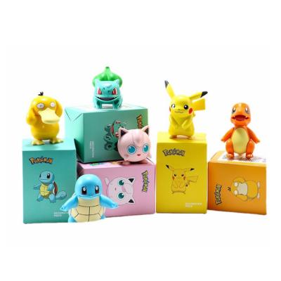 China Cartoon Toy Pokemon Miraculous Ladybug Dragon b Action Number Toys Pikachu Charmander Psyduck Squirtle Model 6 Types For Kids Children Gifts for sale