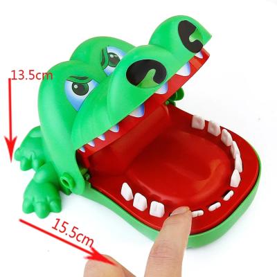 China Entertainment Toys Say Mouth Dentist Bite Finger Toy Large Crocodile Pulling Teeth Bar Games Toys Children Toy Cultivate Practical Ability Prank Funny Nove for sale