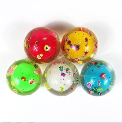 China Promotional Toy Wholesale High 30mm Diameter Mixed Running High Water Bouncing Rubber Ball Cheap Price Bounce Home To The Ball Well Toy For Gifts for sale