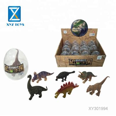 China New Realistic Canna Kids Educational Simulation Games Mini Dinosaur Eggs Toy Plastic Dinosaur Egg For Sale for sale