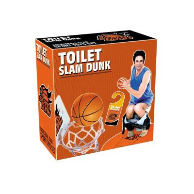 China Indoor Exercise Tool Toilet Basketball Sports Game Accessories Indoor Toys for Kid and Adult for sale