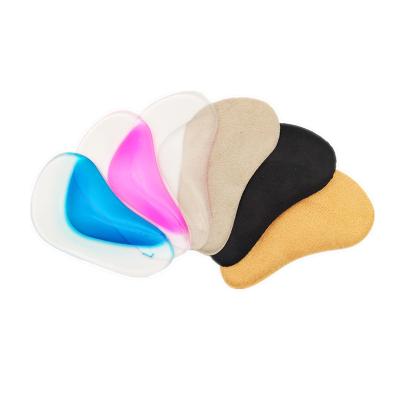 China Men&Women Flexible Gel Arch Support Cushions Shoe Insoles Reusable Arch Inserts Adhesive Arch Pad For Relieve Pressure And Pain Feet for sale