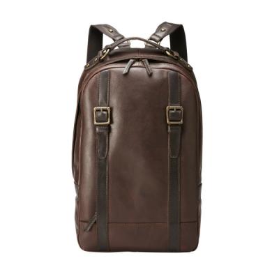 China Vintage Brown Leather mens Backpack Bag / Handmade Spacious Bags For Laptop for sale