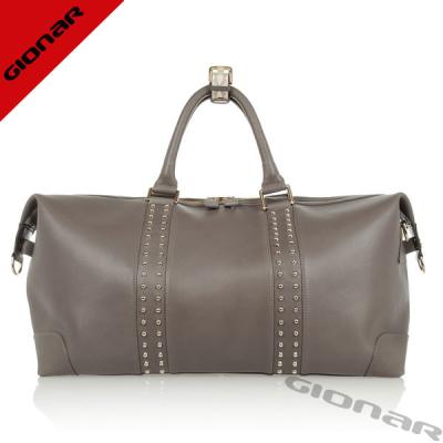 China El fin de semana retro del bolso/del cuero del viaje del cuero de Brown de la correa larga empaqueta para las mujeres en venta