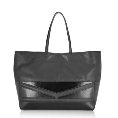 China Bolsos de cuero del totalizador de bolsos de cuero de la señora hobo del bolso del nuevo de la mujer del comprador totalizador elegante negro grande del bolso en venta