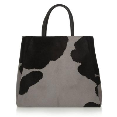 China Estilo de América de los bolsos del cuero del hobo de la manija de señora Winter Bags Printed Fur en venta