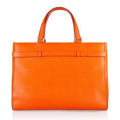 China Freundlich orange Totalisator-Ledertaschen, fertigen Dame Summer kundenspezifisch an zu verkaufen