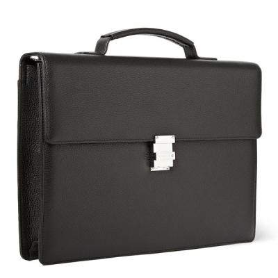 China Mens Leather Briefcase Bag Fit 15 Inches Laptop / Document Leather Laptop Bag for sale