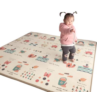 China Toy Best Selling Educational XPE Mat Waterproof Crawling XPE Easy to Carry Folding Baby Play Mat for Floor Game for sale