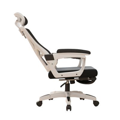 China Direct Factory Sale Adjustable (Height) Office Chair with Headrest Personal Computer Chair Mesh Staff Chairs Swivel Conference for sale